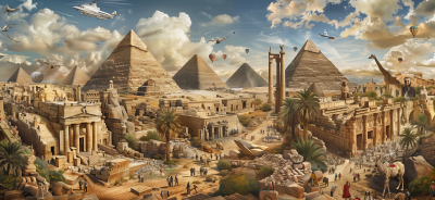 Futuristic Ancient Egypt