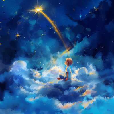 Moving Star in the Sky