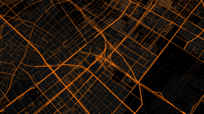 Neon City Map