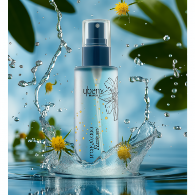 Body Mist on Water Surface