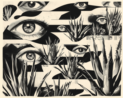 Surreal Eyes Collage