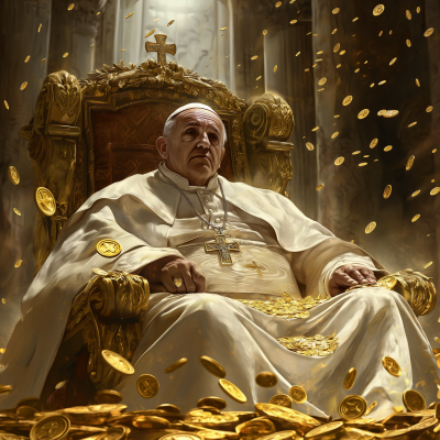 Greedy Pope on a Throne