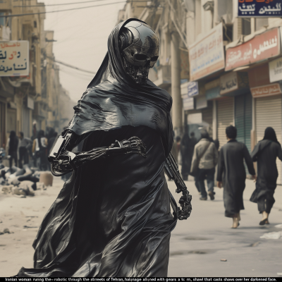 Running Through the Streets of Tehran