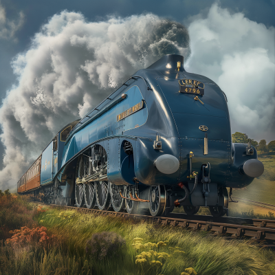 LNER Mallard Steam Train