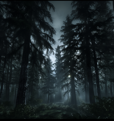 Dark Forest Setting