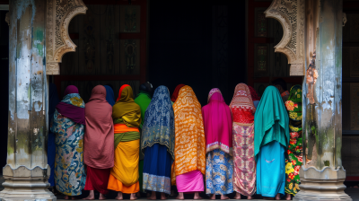 Women at Dinul Islam Central Mosque