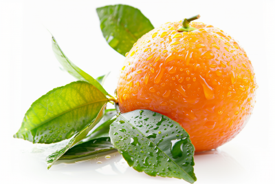Fresh Orange with Drops