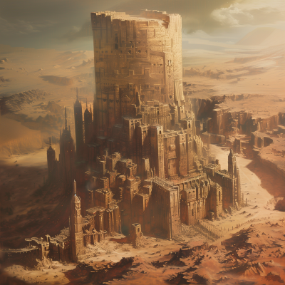 Desert Tower City of Tor Sennaar