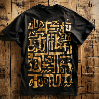 Ethiopian Letters T-Shirt Designs