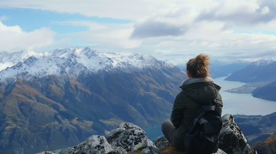 Mountain Summit View