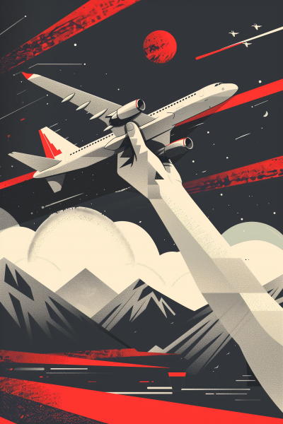 Airplane Illustration