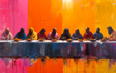 Pop Art Last Supper