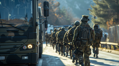 Gendarmerie Special Forces Bus