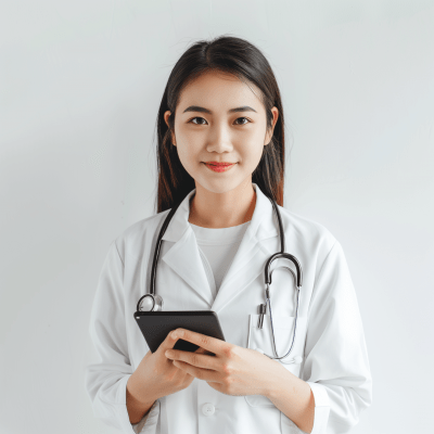 Asian Nurse in Hospital