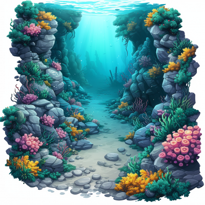 Underwater Game Background