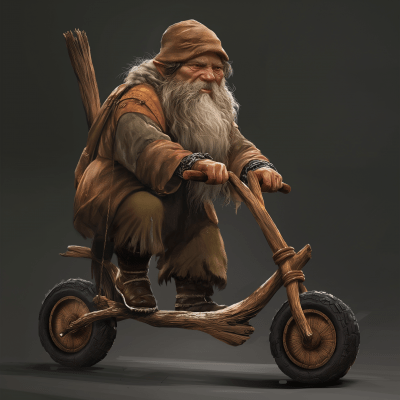 Fantasy Dwarvish Scooter