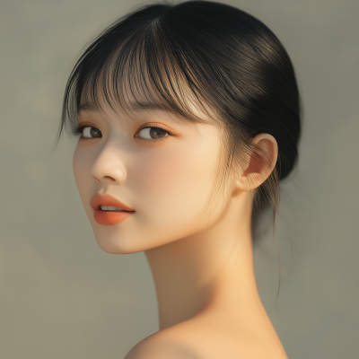 Young Asian Woman Portrait