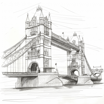 Tower Bridge Sketch