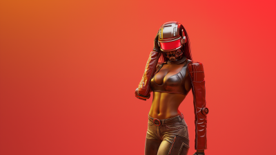 Retro Hip Hop Android Female