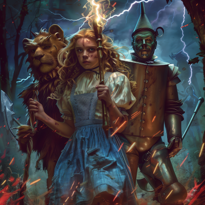 Dark Fantasy Dorothy and Companions