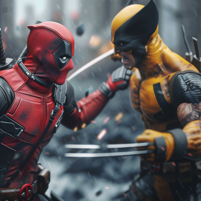 Deadpool vs Wolverine