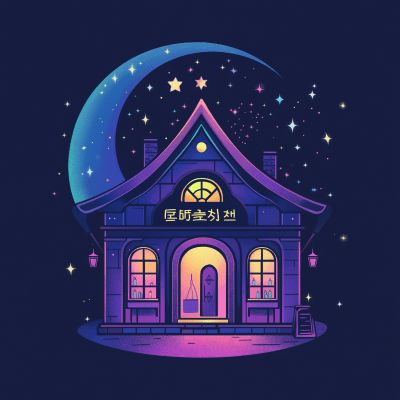 Magical Store Logo Inspired by BTS