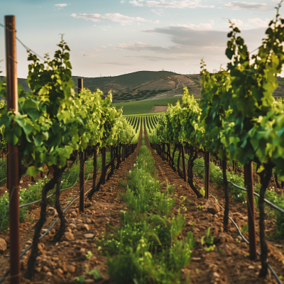 Vineyard Scene