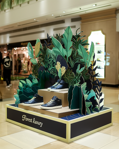 Forest Luxury Pop-Up Display