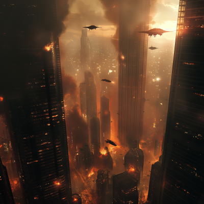 Apocalyptic Future City