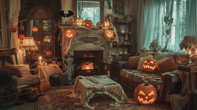 Halloween Living Room Decor