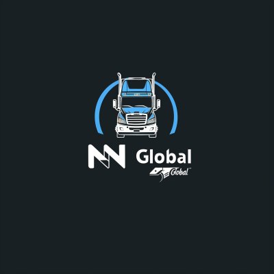 Minimalistic Trucking Logo Design