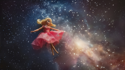 Barbie Doll in Space