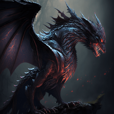 Dark Fantasy Dragon