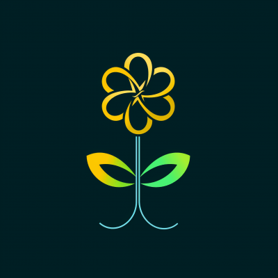 Simplistic Flower Logo