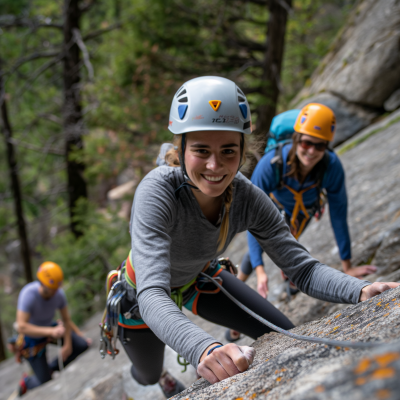 Family Rock Climbing Adventure