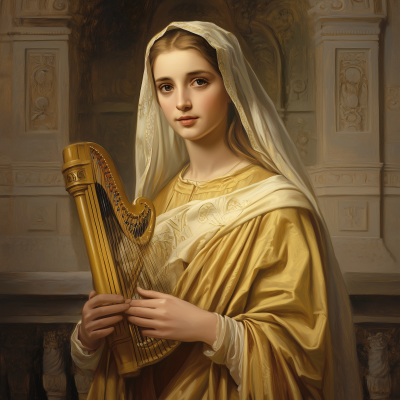 Portrait of Saint Cecilia