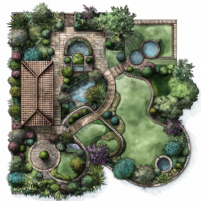 Realistic Landscape Plan