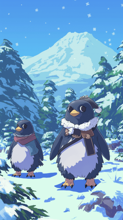 Pixelated Penguin Quest