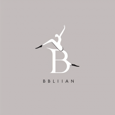 Minimalist Ballet Brand Logo