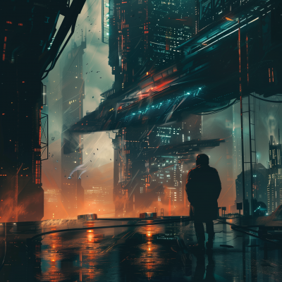 Sci-fi City Landscape