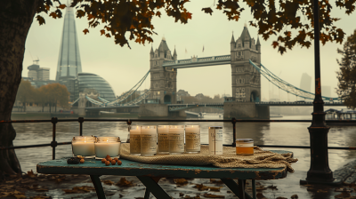 Nostalgic London Candle Market