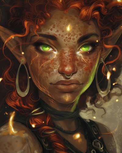 Elven Rogue Portrait