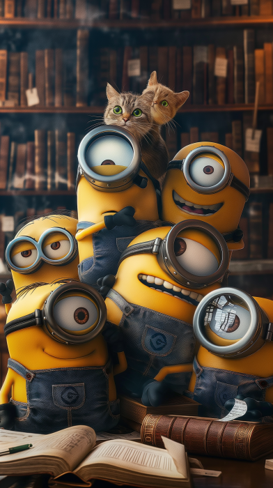 Cinematic Data Minions Poster