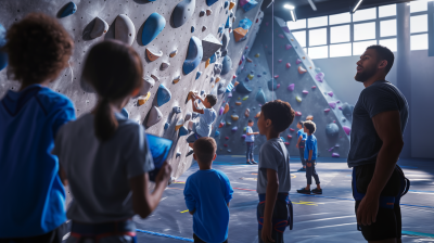 Youth Bouldering Club Training