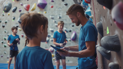 Youth Bouldering Club Training