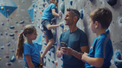 Youth Bouldering Club Training