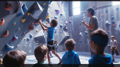 Youth Bouldering Club Training