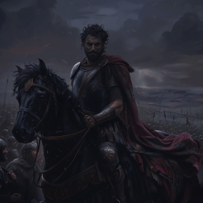 Alexander the Great Ready for Battle