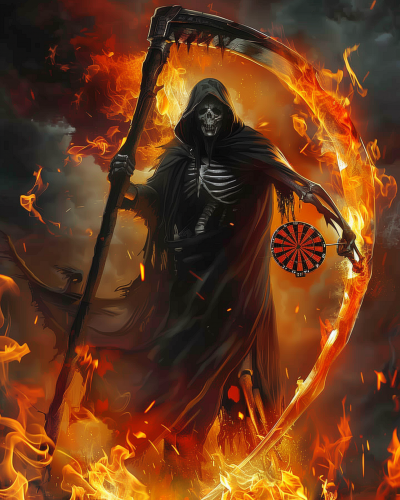 Reaper in Flames