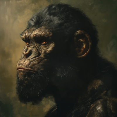 Humanoid Ape Man
